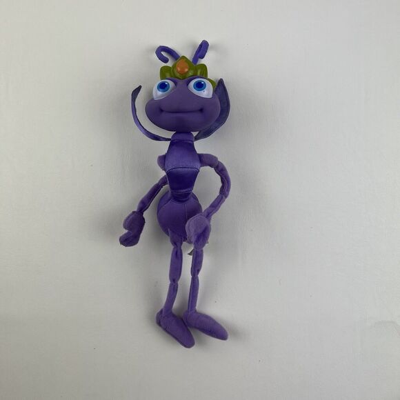 MATTEL Bugs Life Princess Atta Ant Plush Stuffed Toy VTG 90s Disney Pixar 1998 - Picture 9 of 9